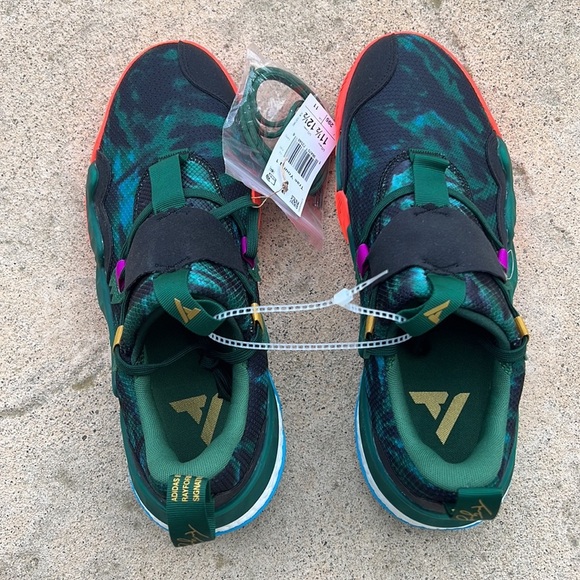 Adidas Boost Trae Young 1 '96 Olympics' Green/Black Sneaker Men's Size 11.5 NWT - Picture 4 of 9